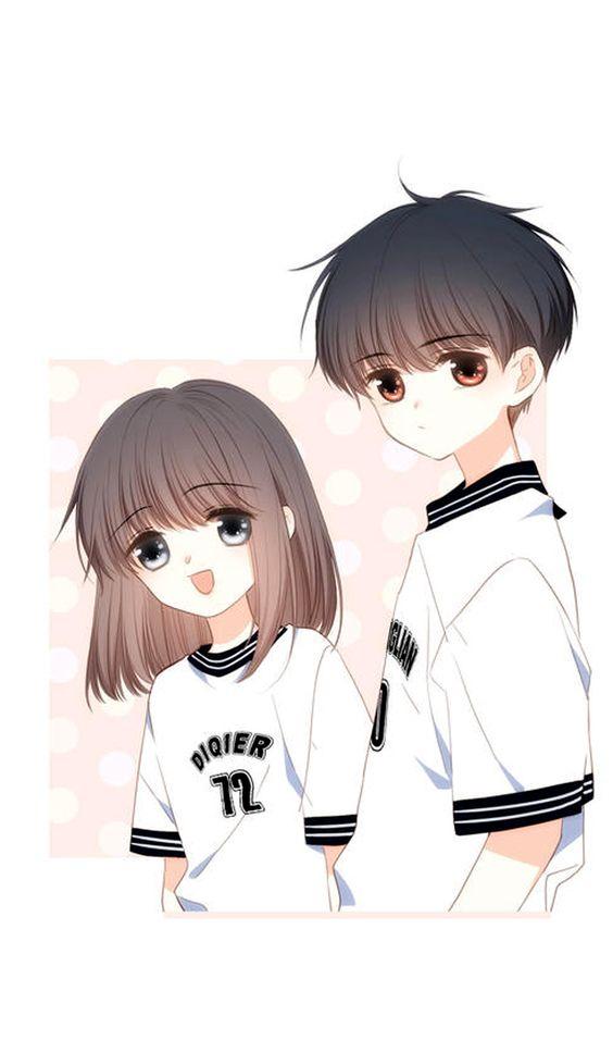 BST ảnh anime cặp đôi học sinh đẹp cực dễ thương