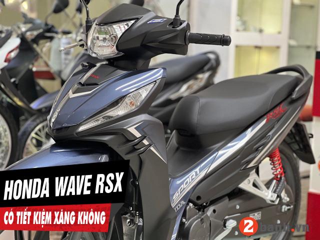 Wave RSX FI 2022 chạy được bao km với 1 lít xăng?