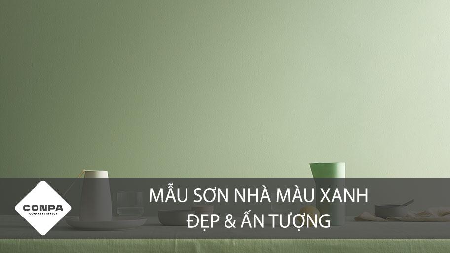 TOP 30+ Mẫu Sơn Nhà Màu Xanh Đẹp Ấn Tượng Nhất Hiện Nay