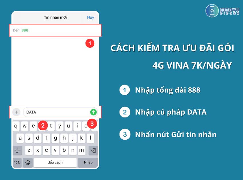 Cách đăng ký mạng VinaPhone 7k 1 ngày cho mọi thuê bao