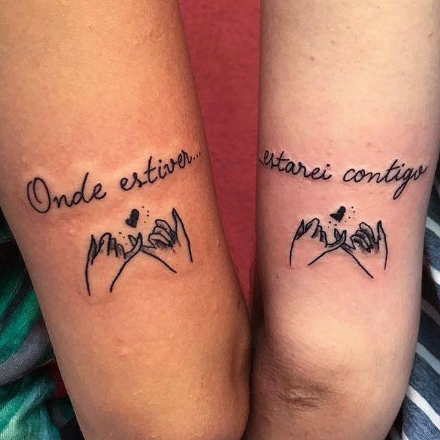 cực thu hút với mẫu tattoo chữ cho couple