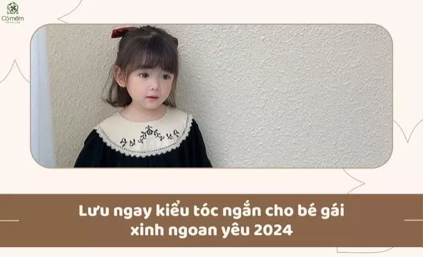 kiểu tóc ngắn cho bé gái